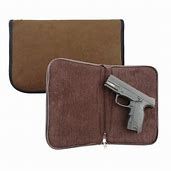 CADDIE LEATHER PISTOL BAG (REVERSE SUEDE)