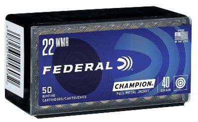 FEDERAL 22  MAGNUM 40g FMJ / BOX 50