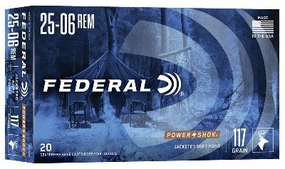 FEDERAL 25-06 115 gr Nosler Partition / BOX 20