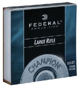 FEDERAL PRIMERS 210 LARGE RIFLE / 100