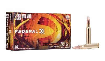 FEDERAL 338 FEDERAL 200 GR FUSION / 20 BOX