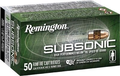 REM RDS .22LR 40GR SUBSONIC/50