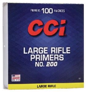 CCI #200 PRIMERS LARGE RIFLE