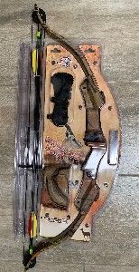 COMPOUND  BOW YOUTH KIT Autumn Camo 17-21 lbs