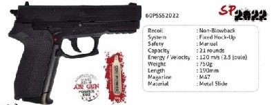 AIRSOFT PISTOL SIG SAUER 4.5MM