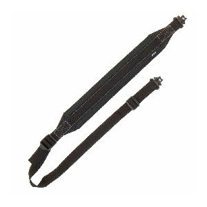 ALLEN RIFLE SLING BLK PADDED W/SWIVELS