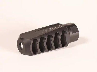 APW Raptor 4 Port Muzzle Brake M18x1 Black