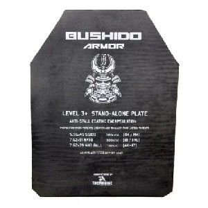 BUSHIDO ARMOR LEVEL III SAPI FLAT ANTI-RIFLE PLATE