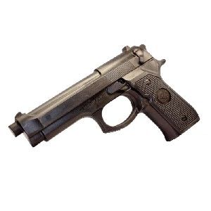 BERETTA 92 HEAVY RUBBER TRAINING GUN